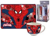 Spiderman Set regalo tovaglietta e tazza
