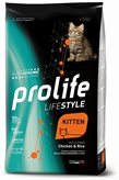 Prolife Kitten Pollo e Riso 7kg Nutrigenomic crocchette gattino - Formato : 7 Kg