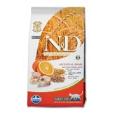 N&D LOW GRAIN GATTO 300 gr - Merluzzo e Arancia con pochi cereali