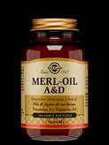 Merl Oil A &amp; D Solgar 100 Perle Softgels