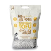 Ferribiella Lettiera Vegetale Agglomerante Asssorbella Tofu Naturale 5,5lt per Gatti