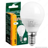 Life Lampadina LED E14 6W MiniGlobo P45