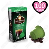 100 Capsule Caffè Crema Soave Tre Venezie - Compatibili Nespresso