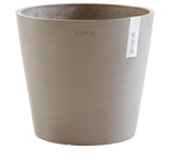Vaso in plastica riciclata Ecopots Amsterdam 30 cm - Colore Prodotti : White grey