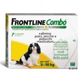 Frontline combo antiparassitario per cani da 2-10kg