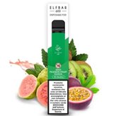 Kiwi Passion Fruit Guava Elf Bar Pod Mod Usa e Getta - 600 Puffs (Nicotina: 20 mg/ml - ml: 2)