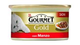 Gourmet gold dadini con manzo 85 gr