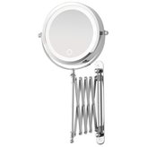 Specchio ingranditore da Muro con Luce LED Tasto ON/OFF Touch