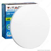 V-Tac VT-741 Lampada da Muro Wall Light LED 6W Forma Circolare Colore Bianco - SKU 7524 / 7525 - Colore : Bianco Caldo