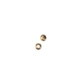 Distanziatore pallina diamantata da 4mm color Oro - 40 pz.