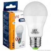 Life Serie GF Lampadina LED E27 8W Bulb A55 - Colore : Bianco Naturale