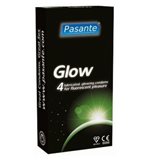 PASANTE GLOW - preservativi Luminescenti / Fluorescenti - CONFEZIONE DA 4 PEZZI - profilattici