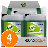 Svelto Professional 4x Detergente Manuale Piatti Detersivo Liquido Profumo Limone - 4 Taniche da 10 Litri