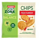 Enerzona Chips 40-30-30 14 buste Pizza - Chips Ricche in proteine e in fibre, non fritte