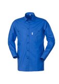 Camicia Uomo Azzurra Da Lavoro Manica Lunga Cotone - XXXL/3XL