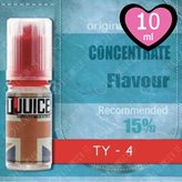 TY-4 T-Juice Aroma Concentrato 10ml Tabacco Zucchero Nocciola