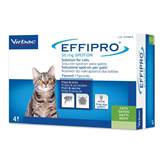 Effipro Spot-On Gatto Antiparassitario 4 Pipette 50 mg - Trattamento delle infestazioni da pulci e zecche