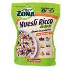 Enerzona Muesli Ricco 40-30-30 proteine in fiocchi di soia 230g