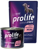 Prolife Adult Mini Agnello e patate umido cane grain free - Formato : 100g