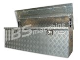 SOGI Baule portautensili SOGI BLE-148 porta attrezzi cassone pick-up in alluminio - 1460 x 540 x 490 h mm
