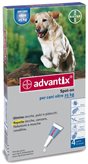 Bayer Advantix Spot On Antiparassitario Per Cani Oltre 25kg 4 Pipette