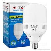 V-Tac VT-1921 Lampadina LED E27 20W Bulb Big Corn - Colore : Bianco Caldo