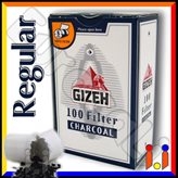 Gizeh Regular 8mm Carboni Attivi - Scatolina da 100 Filtri