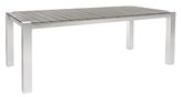 Tavolo da esterno Otis alluminio e polywood di Bizzotto. Disponibile in 3 misure - Misura : Allungabile 164-225