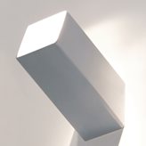 Appendiabiti acciaio Cube da parete satinato o lucido - Finitura : Satinato