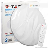 V-Tac VT-8503 Plafoniera LED 65W Forma Circolare Effetto Cielo Stellato con Telecomando - SKU 1461