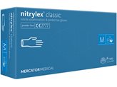 Guanti in nitrile senza polvere Nitrylex Classic - medi - conf. 100 pz.