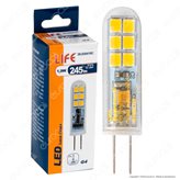Life Lampadina LED G4 1,9W Bulb in Vetro - mod. 39.930419C / 39.930419F - Colore : Bianco Caldo