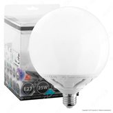 Skylighting Lampadina LED E27 25W Globo G145 - Colore : Bianco Naturale