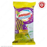 Panni Brawn Multiuso Umidificati Igienizzanti per Tutte le Superfici con Battericida - Confezione da 40 Maxi Panni