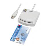 Lettore Smart Card MANHATTAN Esterno - I-CARD CAM-USB