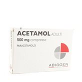 Acetamol Adulti 500mg Abiogen 20 Compresse