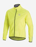 Men's windproof cycling jacket STELVIO (Color: White - Size: XXXL)