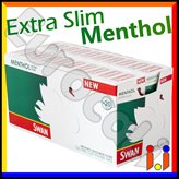 Swan Extra Slim 5,5mm al Mentolo In Cannuccia - Box 20 Scatoline da 120 Filtri