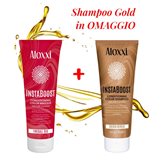 INSTABOOST Maschera Ristrutturante Colorata: Fireball Red 200ml + Shampoo Gold in OMAGGIO