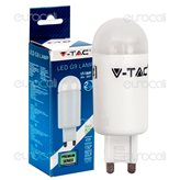 V-Tac VT-1849 Lampadina LED G9 4W Bulb - Colore : Bianco Freddo