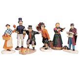 Lemax townsfolk figurines, set of 6