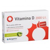 Integratore Vitamina D 2000 U.I. | 84 compresse masticabili Metagenics