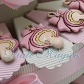 Torta Multipiano con Magnete Biberon Rosa - ARTICOLO : Fettina Aggiuntiva