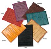 Bamboo colors tappeto corsia multiuso - Colore / Disegno : MARRONE, Taglia / Dimensione : 55x180 cm.