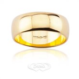 Fede nuziale DIANA Mantovana Oro giallo 7 mm - Misura anello : 13-Incisione: Interna (gratuita); -Testi incisioni: Federico 12–09–2015
