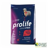 Prolife Grain Free Adult Sensitive - Manzo e Patate - Medium Large - 10 Kg