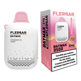 Baymax Strawberry Ice Cream FlerBar Pod Mod Usa e Getta - 3500 Puffs (Nicotina: 0 mg/ml - ml: 12 ml)