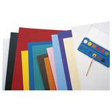 Cartoncino liscio/ruvido borgione - 20 ff/5 colori 70x100