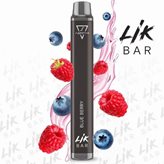 Lik Bar Blue Berry Suprem-e Pod Mod Usa e Getta - 600 Puffs (Nicotina: 20 mg/ml - ml: 2)