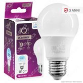 Kanlux IQ Lampadina LED E27 9W Bulb A60  - mod. 27273 / 27274 / 27275 - Colore : Bianco Caldo